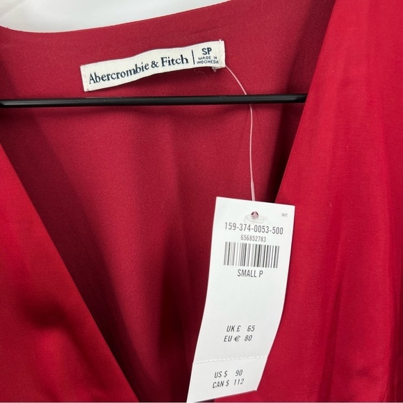 Abercrombie & Fitch Red Mini Dress - Picture 2 of 10